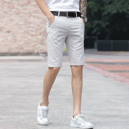 Classic Style Men's Slim Shorts